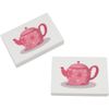 2 x 45mm 'Funky Teapot' Erasers/Rubbers (ER00048360)
