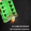 20PCS 2 Pin 5.08mm Pitch PCB Angle Screw Terminal Block Plug Connector Socket Panel, for for 28-12AWG Cable