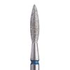 Diamond Drill Bit Bits Manicure Pedicure Nail "Flame " Blue 2.3mm Staleks (Blue/Medium)
