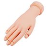 LE Movable Soft Practice Hand For Nail Art Training Tips
