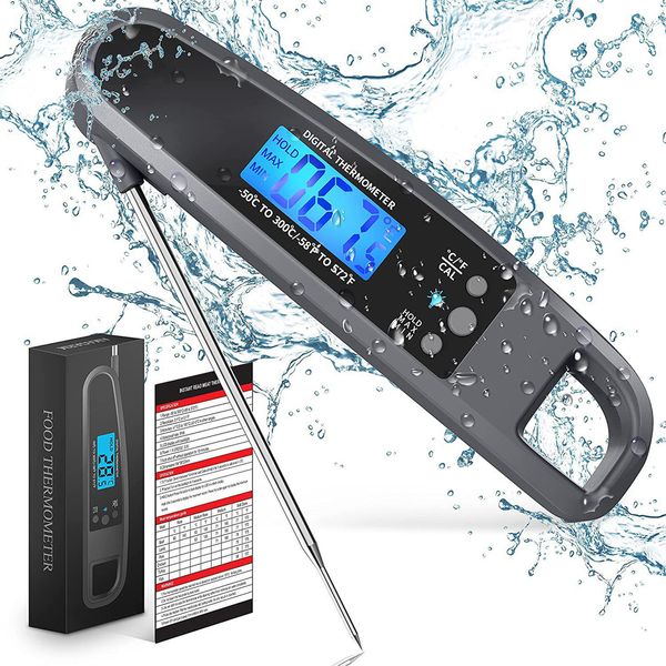 Digital Probe Thermometer Food Temperature Tester For Cooking Baking Jam Meat