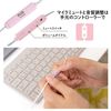 PLUS Earphones, TW-HS003 428-825 Small Headset, Single Ear, Pink