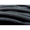 8MM POLYPROPYLENE ROPE/CORD GREEN/WHITE TWO TONE(20m)