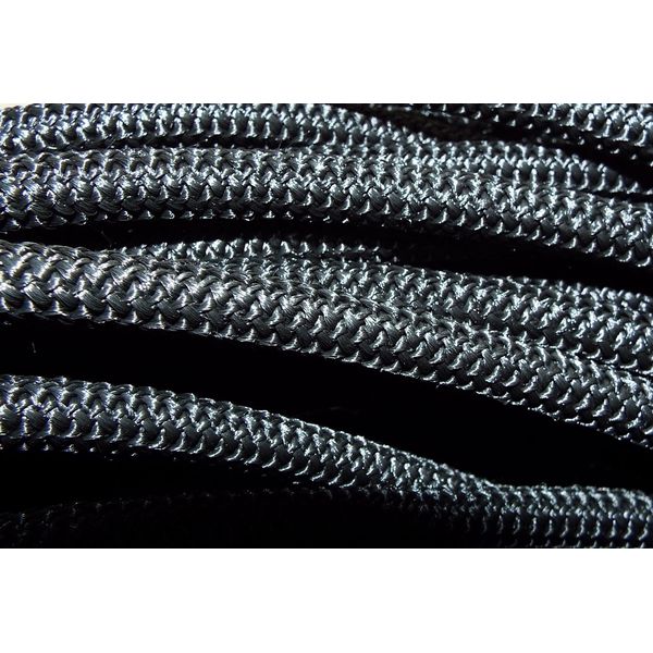 8MM POLYPROPYLENE ROPE/CORD GREEN/WHITE TWO TONE(20m)