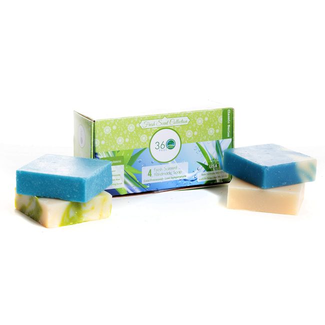 Aloe Handmade Pine Tar Soap Bar with Aloe Vera & Coconut Oil