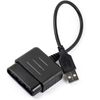 whiteeeen PC USB to Wired Controller Adapter Converter Cable for PS2 PS3 10inch Length (2pcs)