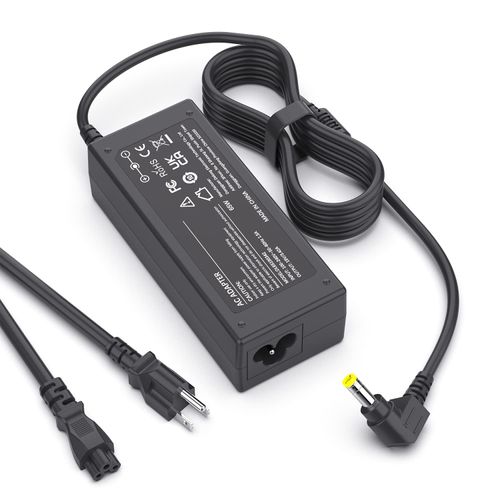 Syfrufo 19V Power Cord for HP Monitor VH240A, 22CWA, 27F, 24F, 23ES, 24M, 25VX, 27EB, 27XW, 27XI, 27BW, 27ER, 27ES, 25XW, 25BW, 25XI, 24EA, 23XI, 23BW; 27" 25" 23.8" 23" 21.5" 20" Power Supply