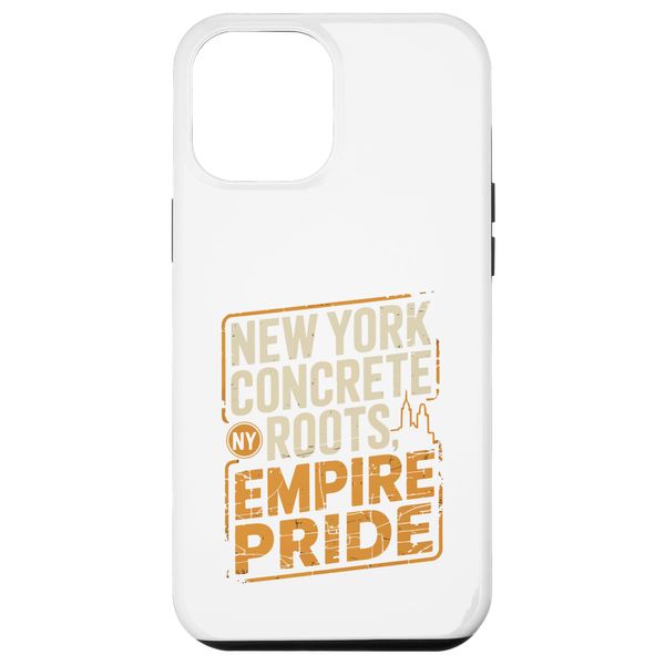 New York Concrete Roots Empire State Pride Design Case for iPhone 12 Pro Max