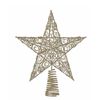 Kurt Adler Star Treetop, 10-Inch Gold