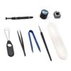 205G0 Switch Lubrication Kit with Switch Puller Switch Clamp 2 in 1 Switch Opener for Cherry Mx Gateron Switch Mechanical Keyboard