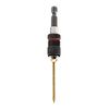 Connex COXT973218 Ring Magnet Holder Screwdriver Bit, Pink/Silver/Grey, 1/4-Inch