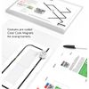 Ozobot Color Code Magnets Base Kit: Interactive Coding Learning Tool for Kids Ages 5+, Enhances Logic & Problem-Solving Skills, Classroom Education, 36 Tiles, Evo Required Not Included