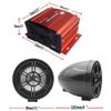 Bluetooth Motorcycle Stereo 4 Speakers Audio Amplifier System AUX USB FM UTV ATV