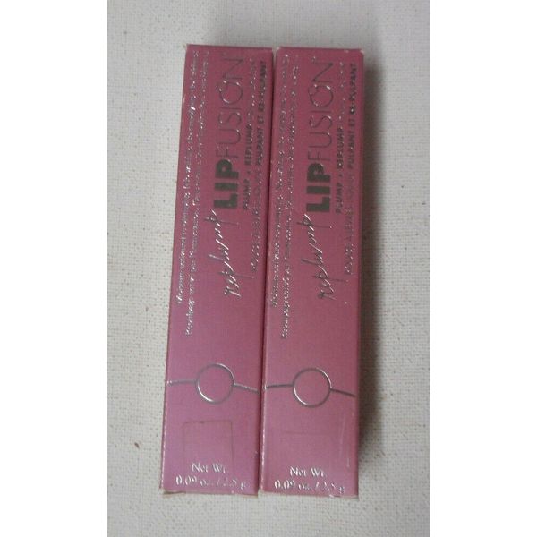 2 tube lot FUSION BEAUTY LIP FUSION PLUMPING LIQUID LIPSTICK BABY sealed