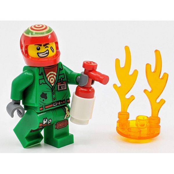 LEGO Hidden Side: El Fuego minifig with Fire Extinguisher