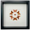 Handmade 3D Copper Circle Butterfly Picture Frame