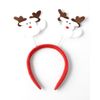 Accessoryo Assorted Christmas Wonderland Theme Headbands x 4 Pack