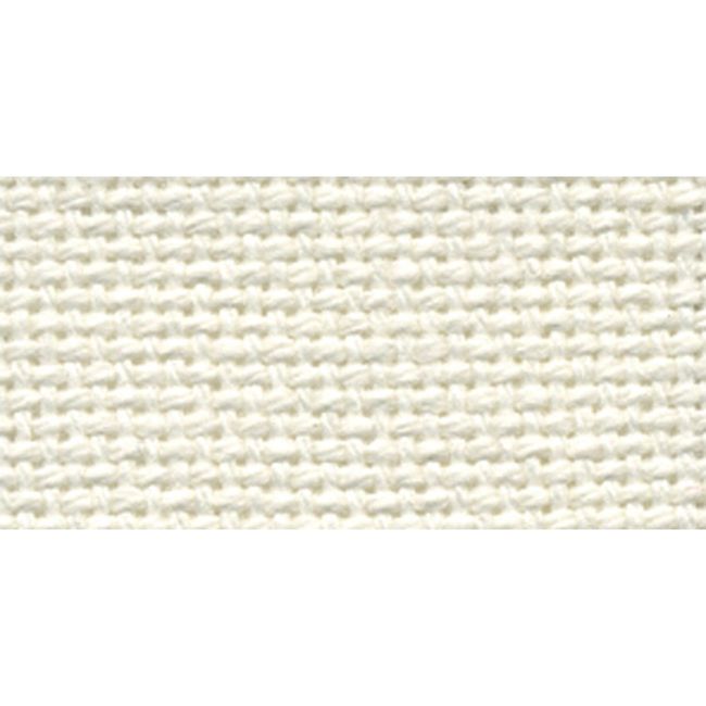 DMC MO0237-0322 Charles Craft 20 by 24-Inch Evenweave Monaco Aida Cloth, Antique White, 28 Count