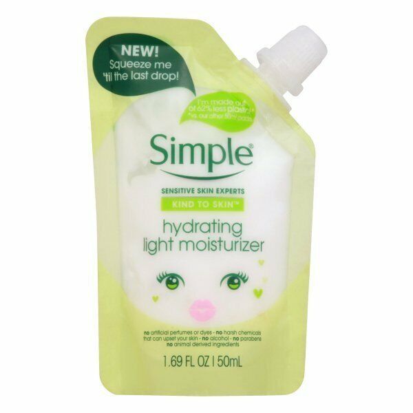 Simple Kind to Skin Mini Hydrating Light Moisturizer, 1.69 Ounce, 8 Pack