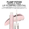 Pink Crystal Plumping Lip Gloss Needle Free Instant Volume 0.1 Ounce