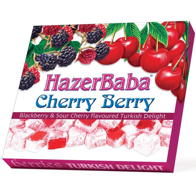 Hazer Baba Cherry Berry Turkish Delight, 250g