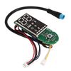 Alomejor Electric Scooter Dashboard Circuit Board ReplacementControl PCB Material Easy to Install Clear Data Display Great Replacement Part