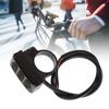Bnineteenteam Display Switch, LCD Displays Switch Comfortable Grip Handlebar LCD Display Control Sensitive Switch Slip Resistant Handlebar Control Button Switch