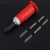 14 Pieces Impact Batch Screwdriver Set Knockable Screwdriver Bit Combination Set Repair Disassembly Hand Tool