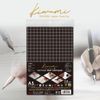 Kyoei Plastic Underlayment Writing Mat A5 Black Square WMS-A5-BL
