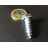 Zinc Hex Head Lag Screw 1/2 Hex Size 5/16 Thread x 1.00" Length, 100 pcs