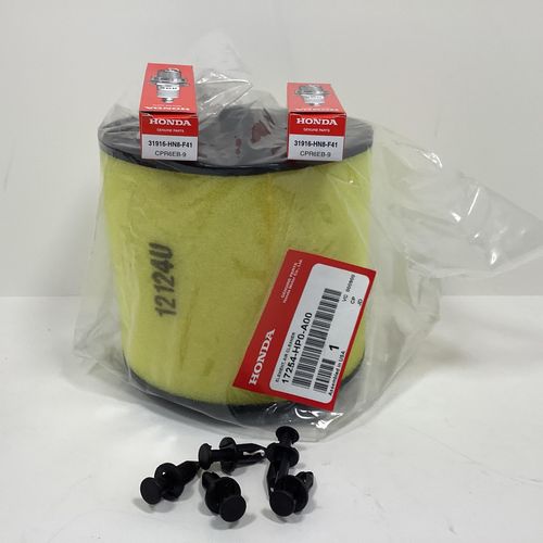 Full Service Kit fits Honda Pioneer 700 SxS Models 2015-25 Oil Change- Air Filter-Spark Plugs-Gear Oil-All OEM Factory Parts- Big Rock Powersports & Marine Kit # HSK-7P