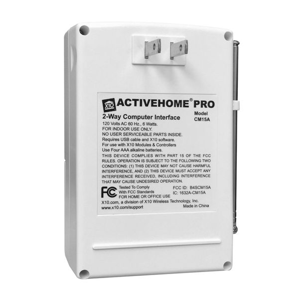 X10 ActiveHome Pro USB Transceiver Module - CM15A