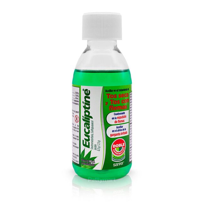 Eucaliptine Jarabe 140ml / Eucaliptine Syrup 140ml