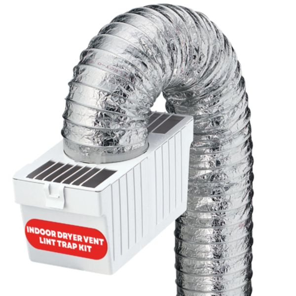 Deflecto Ltf Indoor Dryer Vent Lint Trap Kit – Energy-efficient Ventin