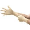 Microflex Diamond Grip MF-300 Disposable Latex Gloves for Automotive, Machinery Industries - Medium, Natural Clear (Box of 100)