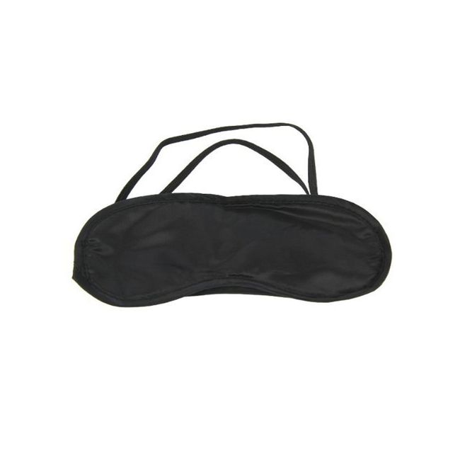 StaiBC Lightweight Black Travel Comfort Blindfold/Eye Mask/Sleep Mask for Sleeping with Elastic Strap