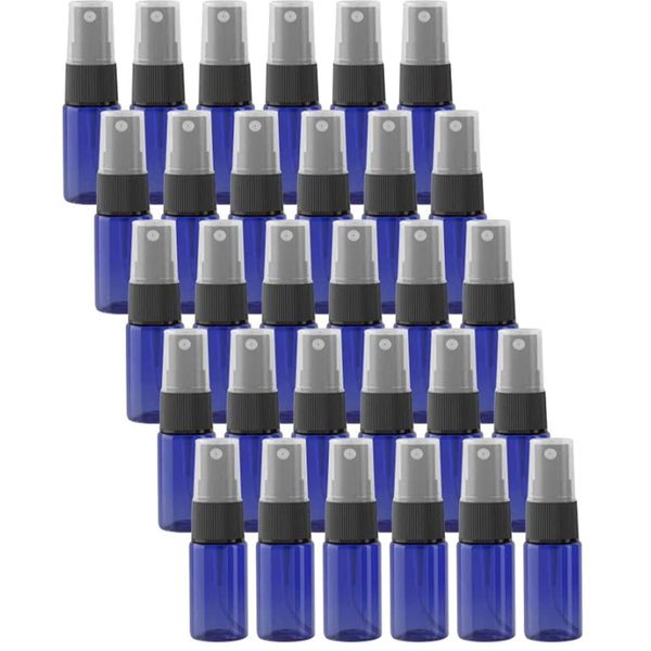 Ultra Fine PET Spray Bottles 10ml Liquid Refill Bottles Spray Bottles Alcohol Disinfecting Disinfecting Blackout Bottles 30 Pack 3-5 Working Days Delivery