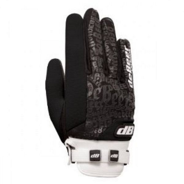 Debeer Lacrosse Fierce Glove (Black, Small )