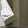 Sun Zero Cyrus Thermal 100% Blackout Grommet Curtain Single Panel