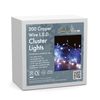 Snowtime 200 4m Copper Wire Cluster Lights With Ice White LEDs