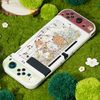 GeekShare Protective Case for Switch, Bunny Theme Slim Cover Case Anti-Scratch Hard PC Protective Shell, Garden Season