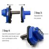 RioRand Trigger Lock 3 Digit Combination Gun Lock Gun Trigger Lock Accessories Blue (1PC)