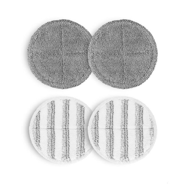 AlfaBot WS-24 Replacement Mop Pads for Rotary Mop Cleaner 4 Pack