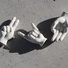Porcelain Hand Objet (Hang Loose Hang Loose)