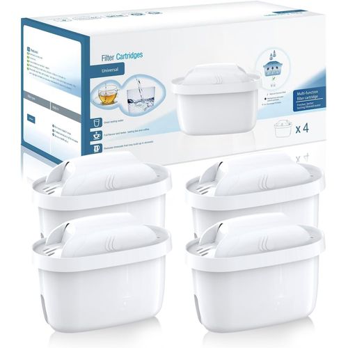Suke Brita Replacement Cartridge for Water Purification Pot [Brita Maxtra BRITA MAXTRA Compatible Filter Cartridge] Gift Pack of 4