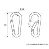 aiai Spring Hook 6X60mm 15-401