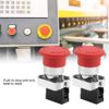 2PCS Red Sign Emergency Stop Switch Button Stop Micro Switch 22MM XB5