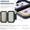 M MAXIMUMCATCH Maxcatch Waterproof Fly Box for Fly Fishing Double Sided Foam Insert (2PCS Easy Grip Foam)