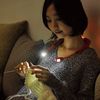 Bluetooth Speaker with Hands Free Headlights On Neck Headphones