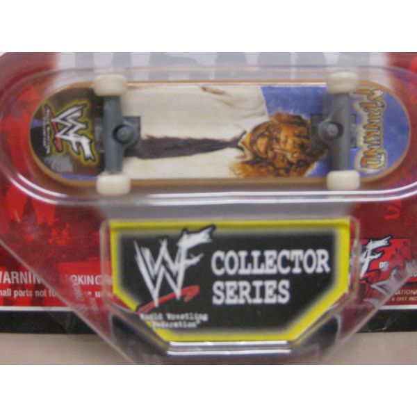 WWF Fast Action Mini Skate Board Collectors Series Mankind